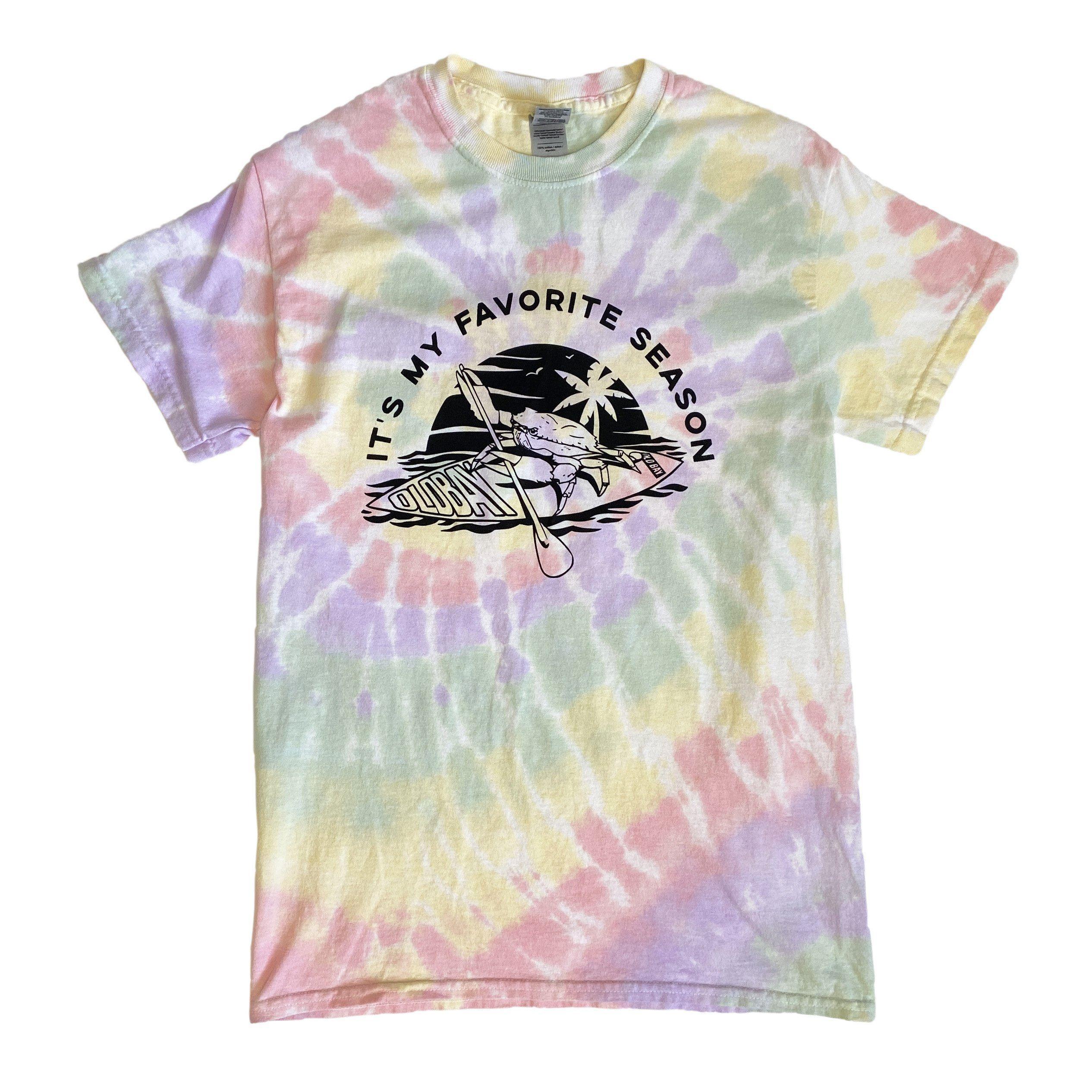 Old Bay Crab's Favorite Season (Tie Dye) / Shirt - Route One Apparel
