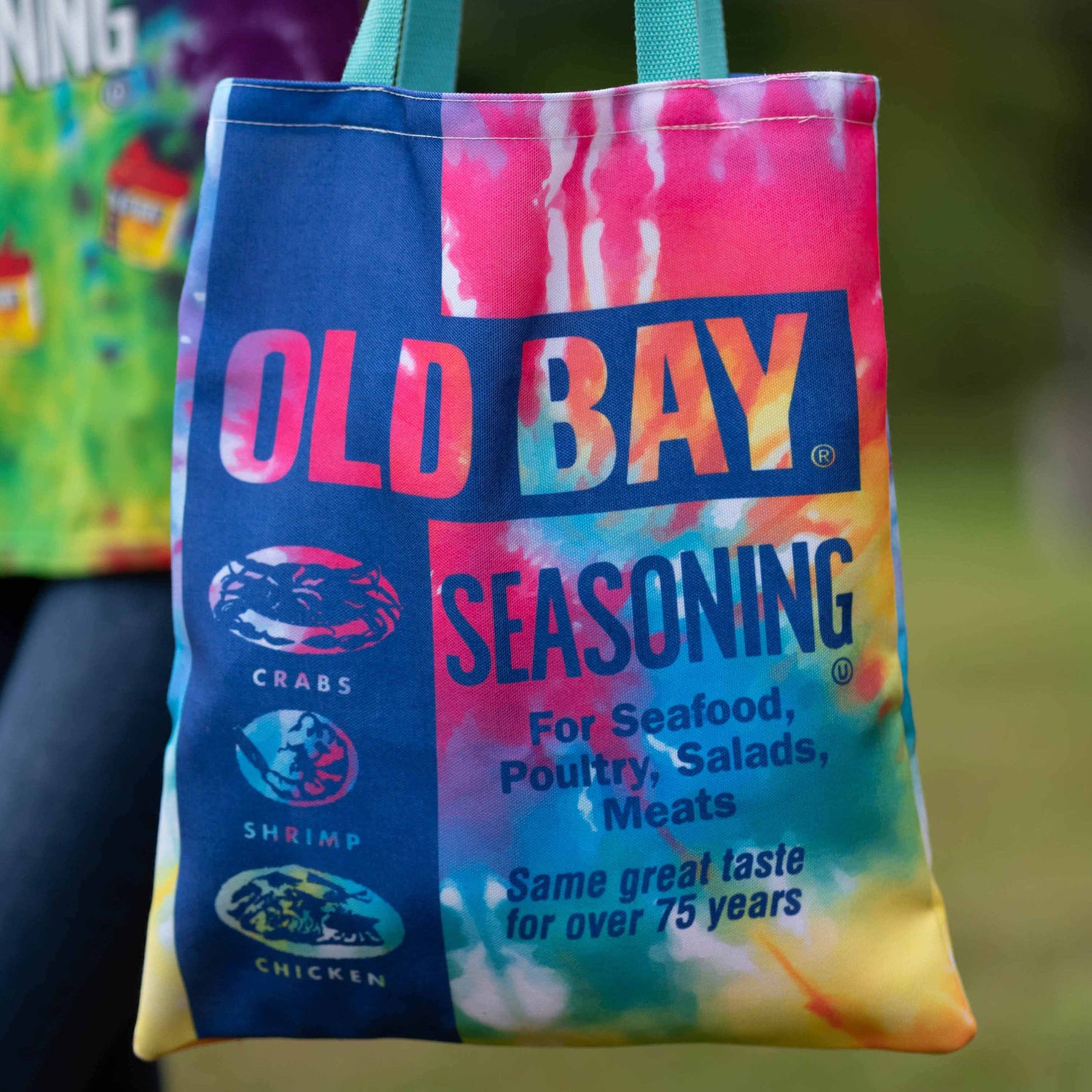 Old Bay Can (Tie Dye) / Tote Bag - Route One Apparel