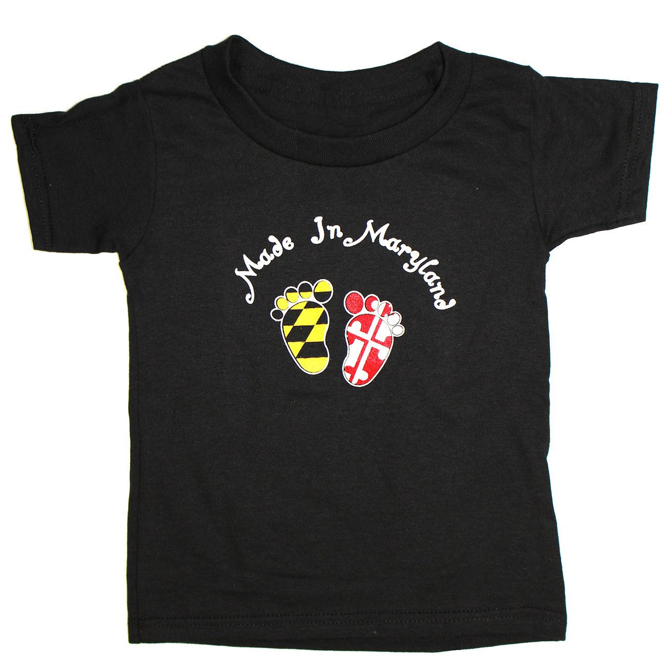 Made in Maryland (Black) / *Toddler* Shirt - Route One Apparel