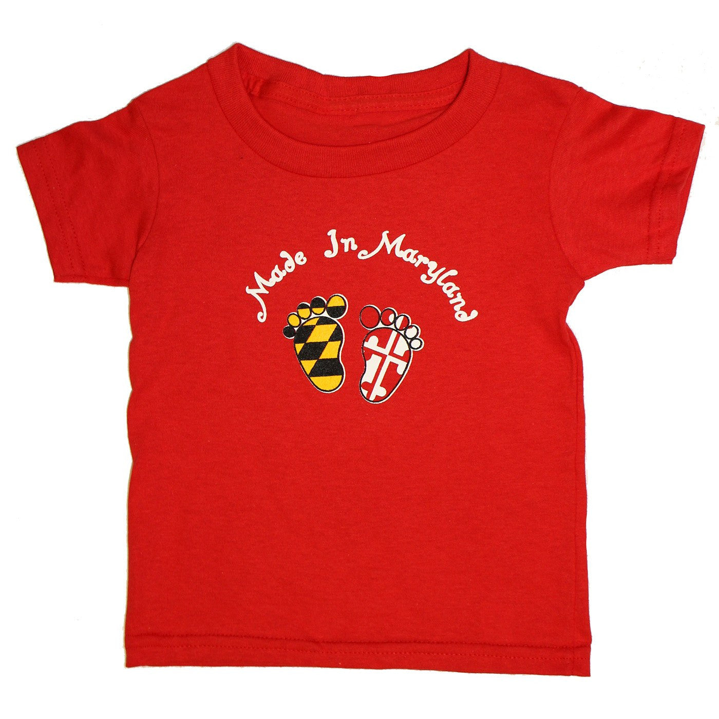 Made in Maryland (Red) / *Toddler* Shirt - Route One Apparel