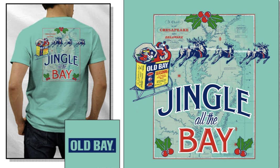 Jingle All the Bay (Chalky Mint) / Shirt - Route One Apparel