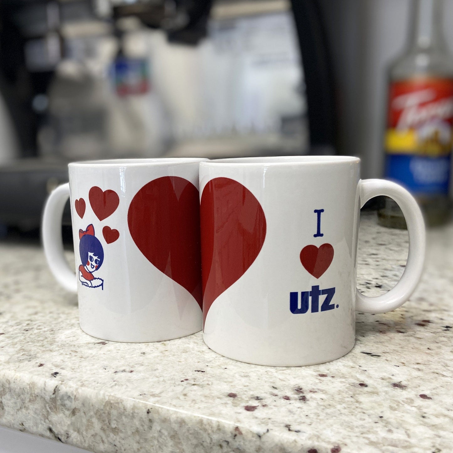 I Love Utz (White) / Mug - Route One Apparel