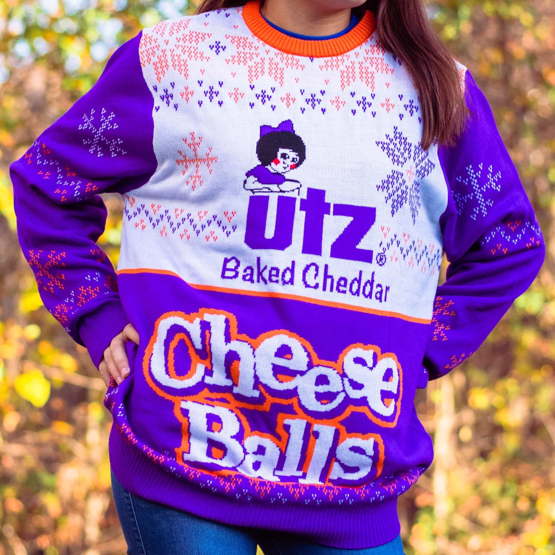 Utz Cheese Balls / Knit Sweater - Route One Apparel