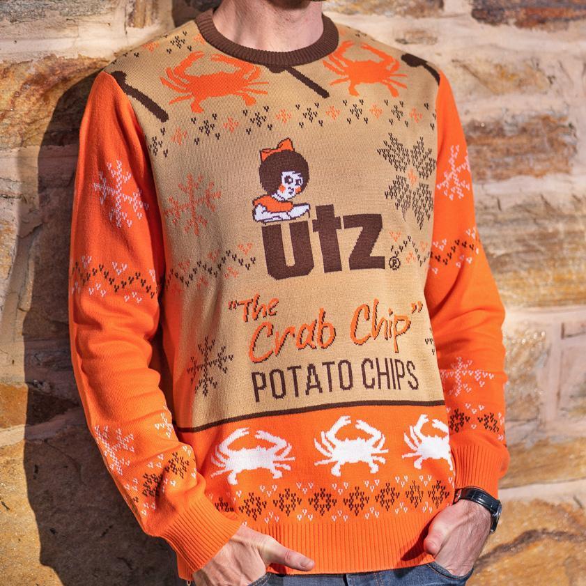Utz Crab Chips / Knit Sweater - Route One Apparel