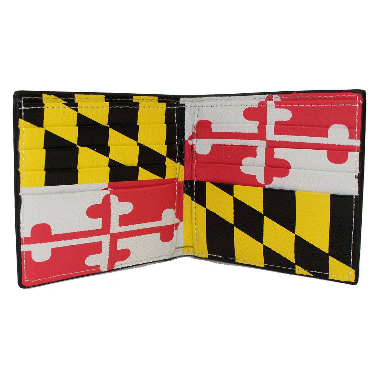 Maryland Flag (Inside) / Wallet - Route One Apparel