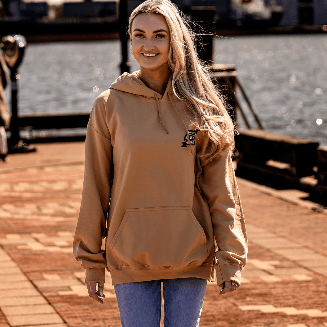 Keep Maryland Iconic - Constellation (Old Gold) / Hoodie - Route One Apparel
