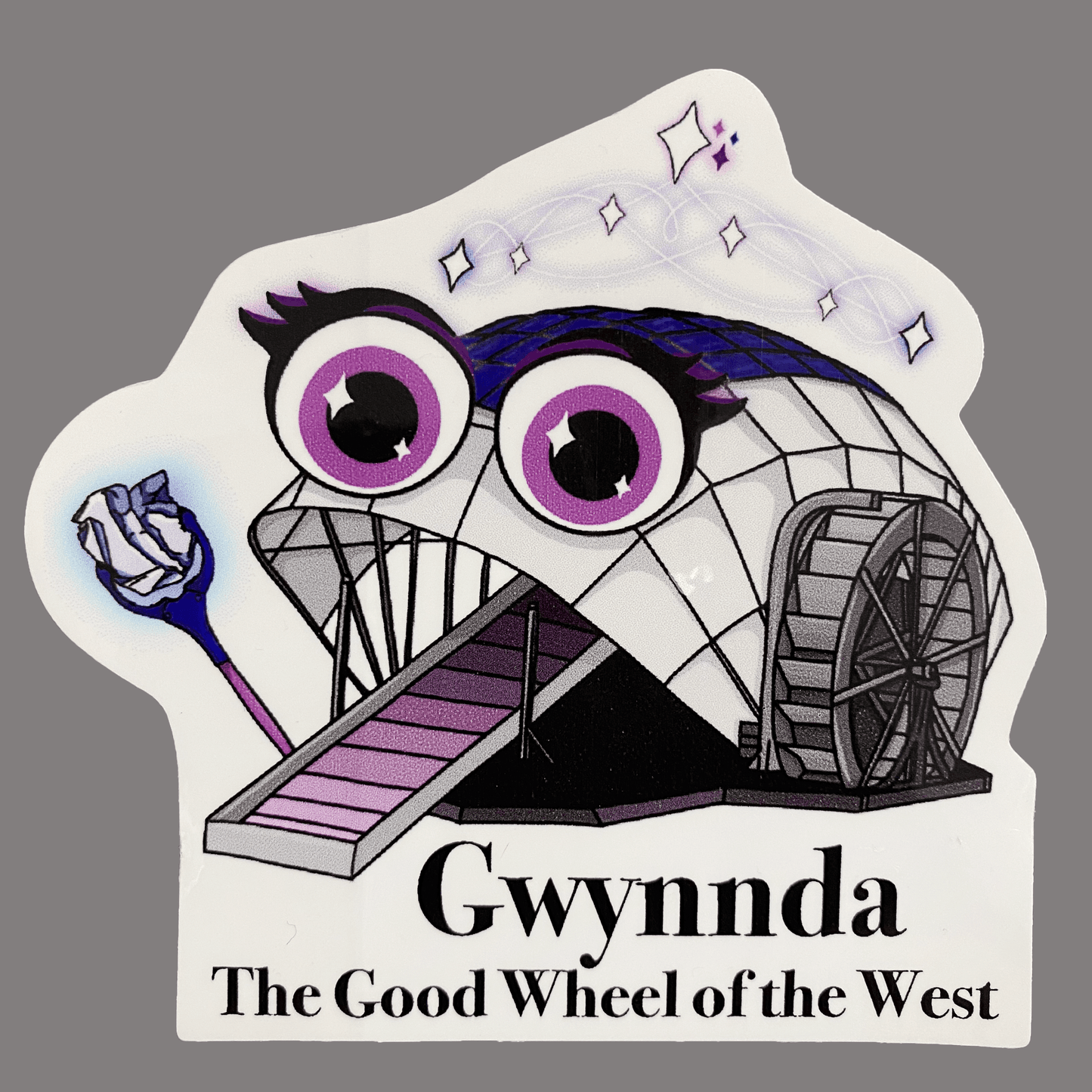 Gwynnda The Good Wheel Of The West / Sticker - Route One Apparel