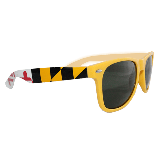 Maryland Flag Stretch Sides (Yellow) / Shades - Route One Apparel